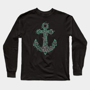 Electric Anchor Long Sleeve T-Shirt